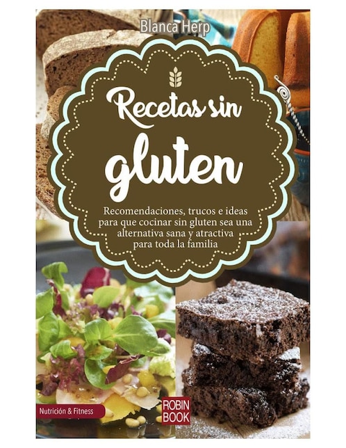 Imagen de producto Libro Recetas sin gluten de Blanca Herp