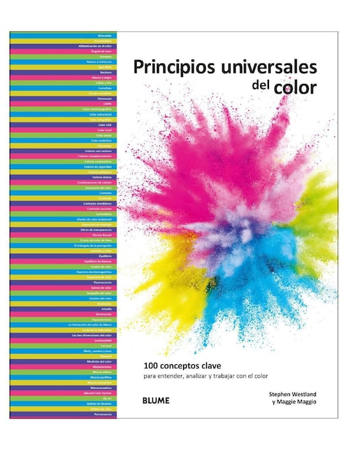 Libro Principios universales del color - 100 conceptos clave de Maggie Maggio/Stephen Westland
