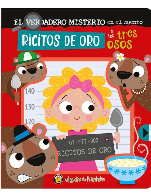 Libro El verdadero misterio en el cuento Ricitos de oro y los tres Osos de Editorial Guadal 1