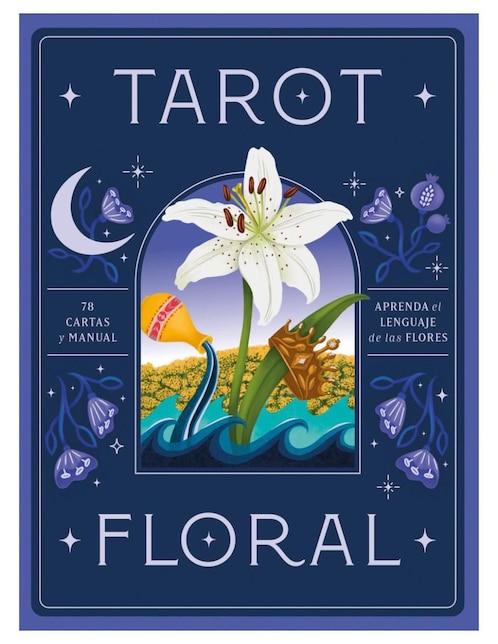 Libro Tarot Floral. manual y baraja de 78 cartas de Diana Mcmahon Collis