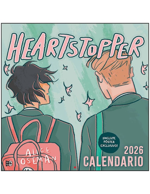 Agenda Vergara y Riba calendario Heartstopper 2026