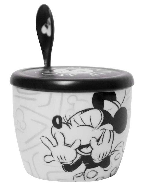 Taza con tapa Minnie 3 piezas 1