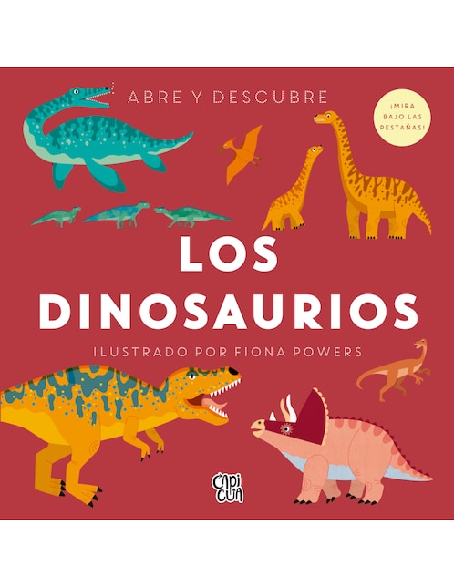 Libro Abre y Descubre: Los Dinosaurios de Fiona Powers