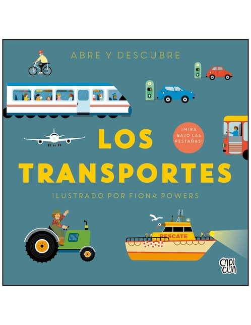 Libro Abre y Descubre: Los Transportes de Fiona Powers