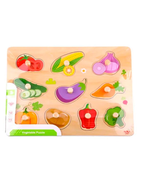 Rompecabezas comida saludable Verduras 11 piezas 1