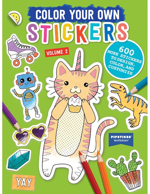 WORKMAN PUBLISHING COMPANY Stickers Workman Publishing Company Color Your Own