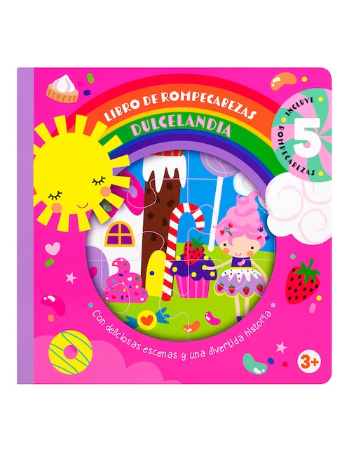 Libro de rompecabezas dulcelandia de Silver Dolphin 1