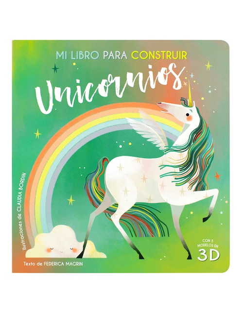 Mi libro para construir: unicornios de Silver Dolphin
