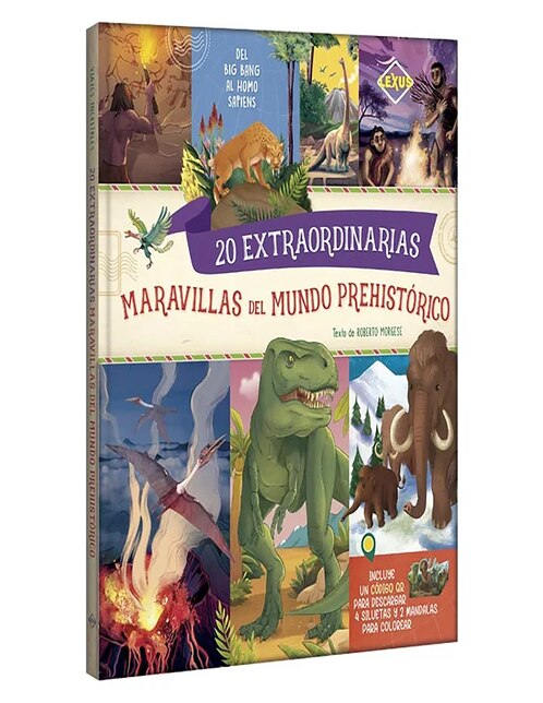 Libro 20 Extraordinarias maravillas del mundo prehistórico de Roberto ...