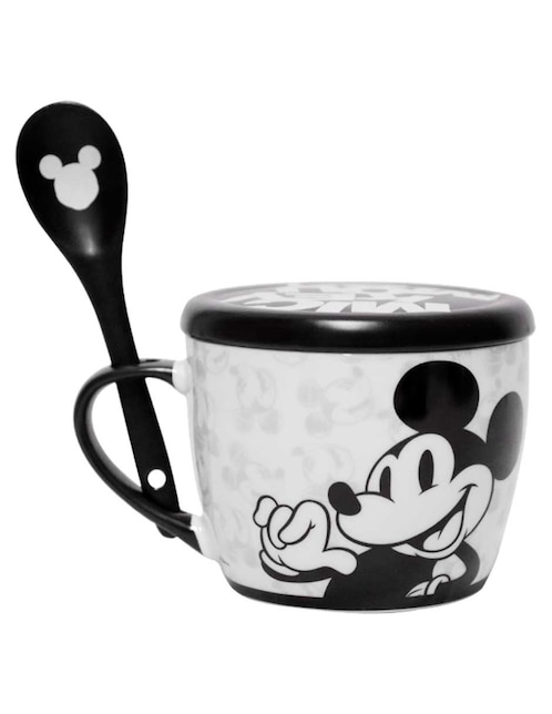 Taza con tapa Mickey 3 piezas 1