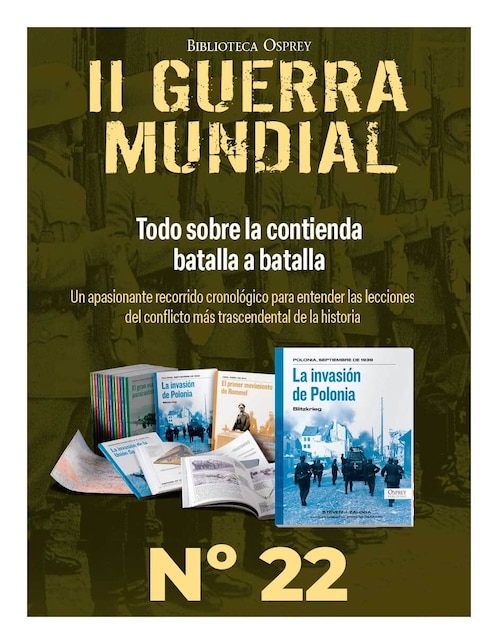Imagen de producto Coleccionable Biblioteca Osprey II Guerra Mundial