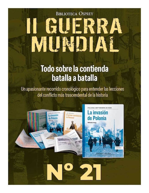 Imagen de producto Coleccionable Biblioteca Osprey II Guerra Mundial no. 21