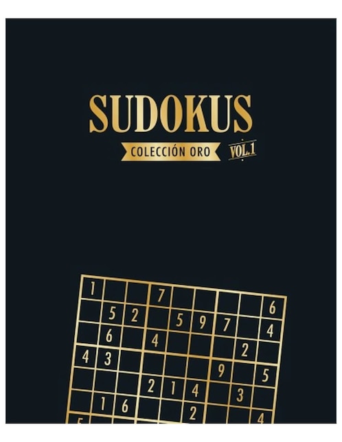 Libro Sudokus Colección Oro Vol. 1 de 1