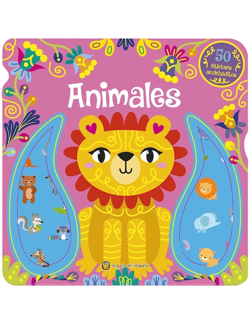 EL GATO DE HOJALATA Libro animales-stickers acolchaditos de El gato de hojalata