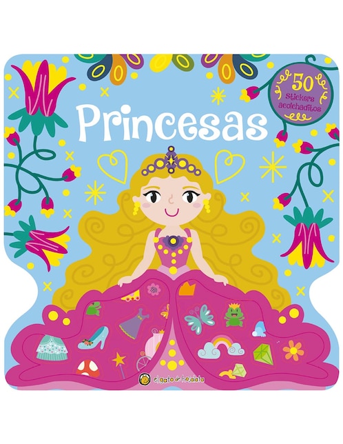 EL GATO DE HOJALATA Libro Princesas. Stickers acolchaditos de El gato de hojalata