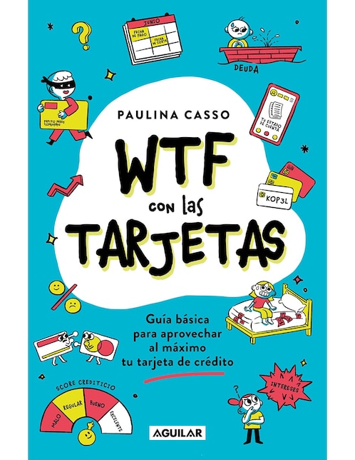 Libro WTF con las Tarjetas de Paulina Casso
