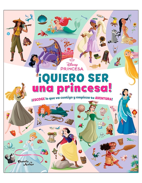 Libro Quiero ser una Princesa de Disney