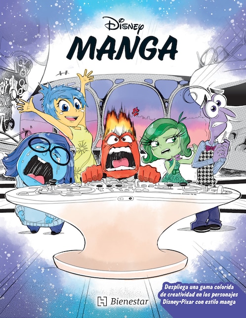 Libro Manga Disney Intensamente de 1
