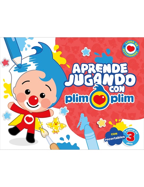 Libro Aprende Jugando Con Plim Plim de Plim Plim