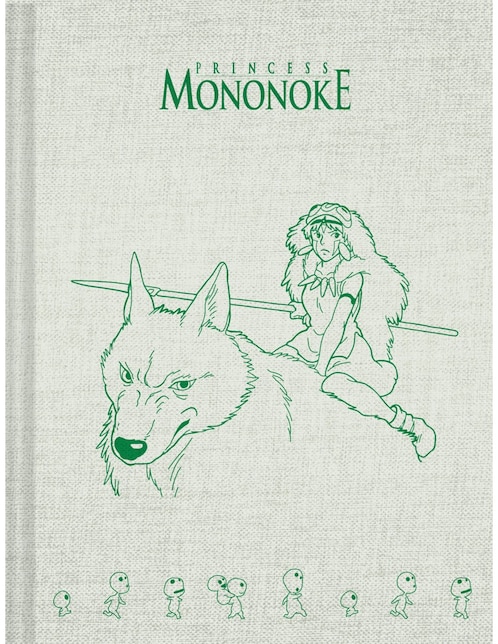 Libreta Chronicle Books Princess Mononoke a rayas