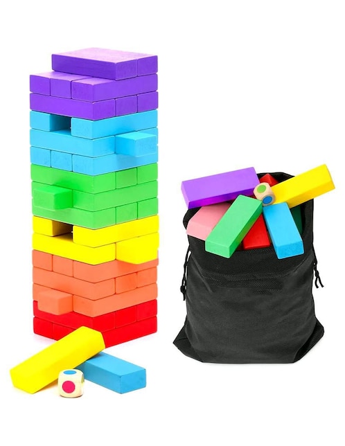 Jenga gigante de madera 1