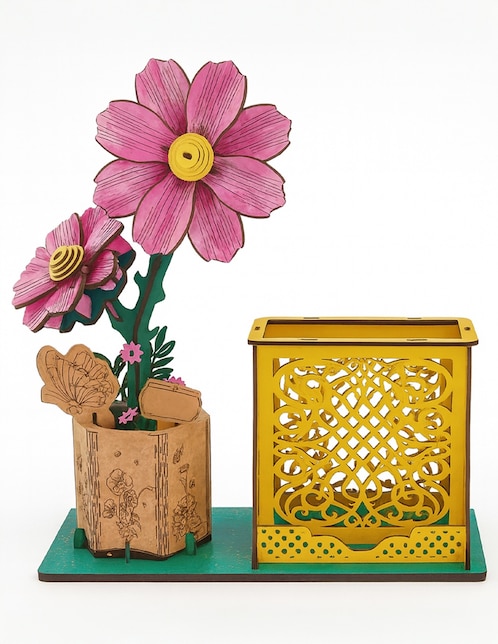 Rompecabezas 3D Galsang Flower 85 piezas 1