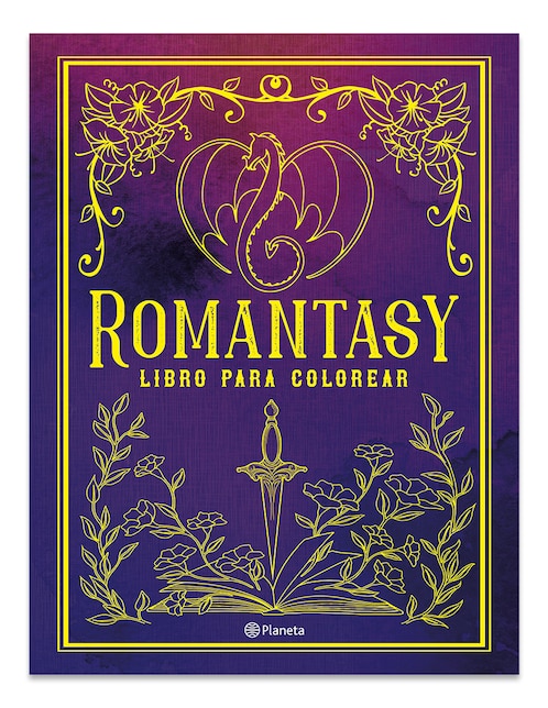 Libro Romantasy Libro Para Colorear de Ana Bidault 1