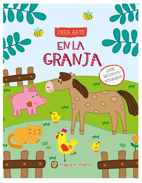 Libro Crea Arte: En La Granja de Varios Autores