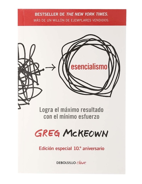 DEBOLSILLO Libro Esencialismo de Greg Mckeown