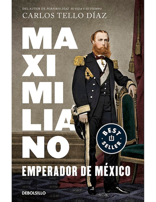 Libro Maximiliano, Emperador de México de Carlos Tello Díaz