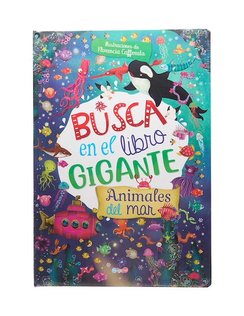 Libro Busca en el libro gigante animales del mar 1