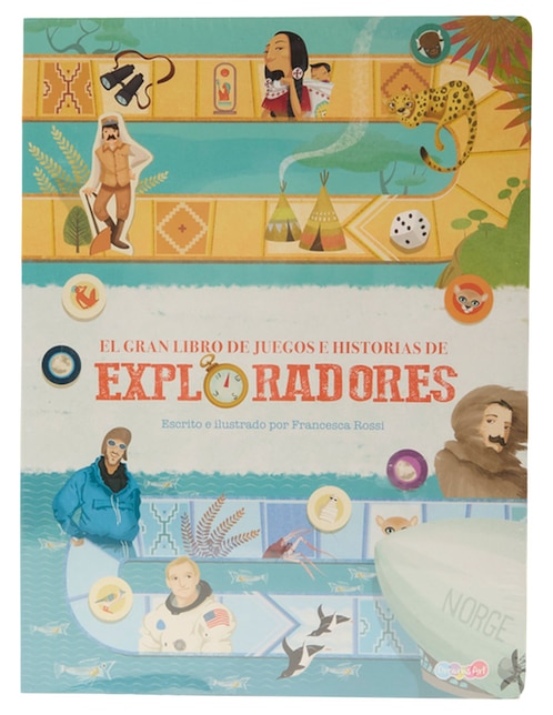 Imagen de producto Libro El gran libro de juegos e historias de Exploradores de Francesca Rossi
