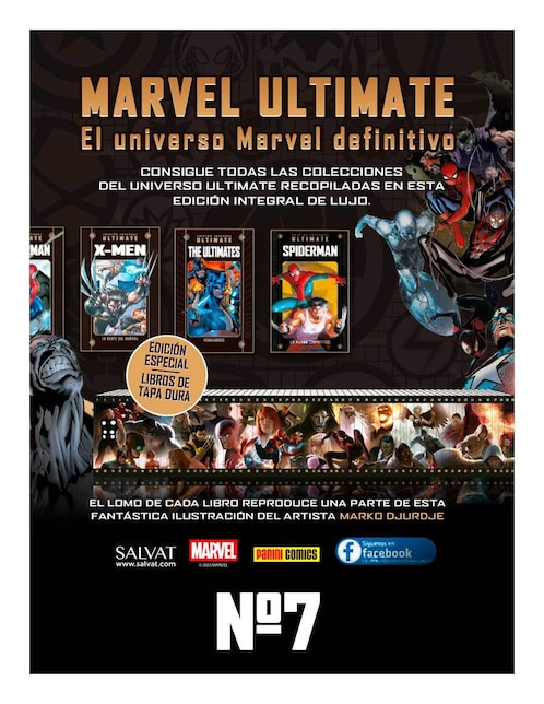 Coleccionable Libro Marvel Ultimate 0007