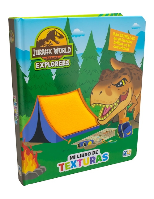 Libro Libro Preescolar de Texturas Jurassic World Explorers de Ediciones 1