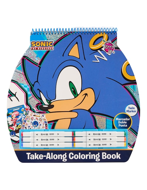 Libro The Hedgehog: Take-Along Coloring Book de Best Trading 1