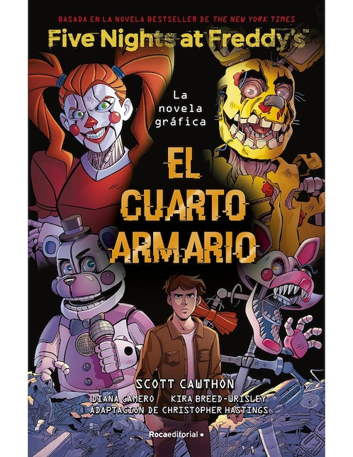Libro Five Nights at Freddy's. La Novela Grafica 3 - El Cuarto Armario de Scott Cawthon