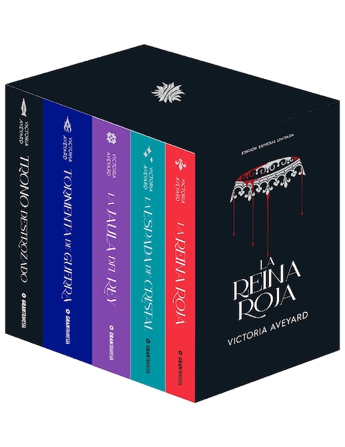 Set de libros Reina Roja (Edición Especial) de Victoria Aveyard