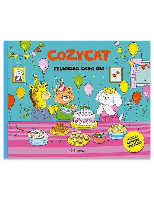Libro Cozy Cat 2 Felicidad Cada Dia de Estudio Pe Sac