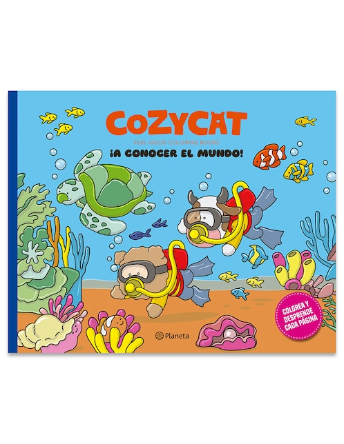 Libro Cozy Cat 4 A Conocer El Mundo de Estudio Pe Sac