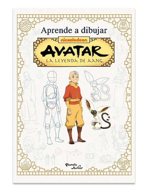 Libro Avatar Aprende A Dibujar Avatar de Nickelodeon