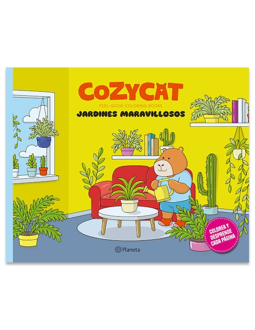 Libro Cozy Cat 5 Jardines Maravillosos de Estudio Pe Sac