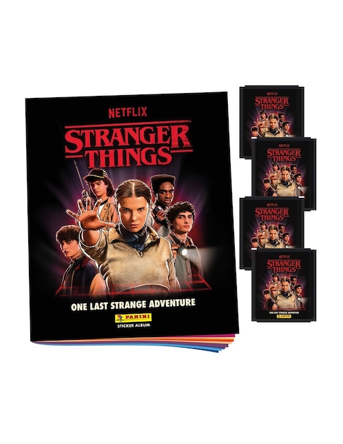 Imagen de producto Álbum con estampas de Stranger Things