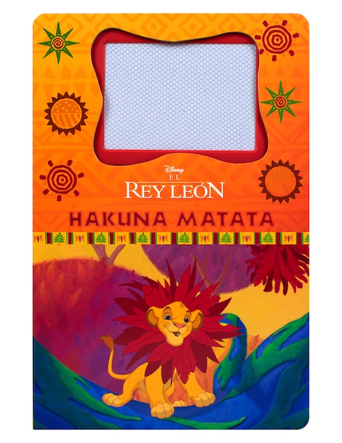Pizarrón Magnético: Disney El Rey León Hakuna Matata de Silver Dolphin