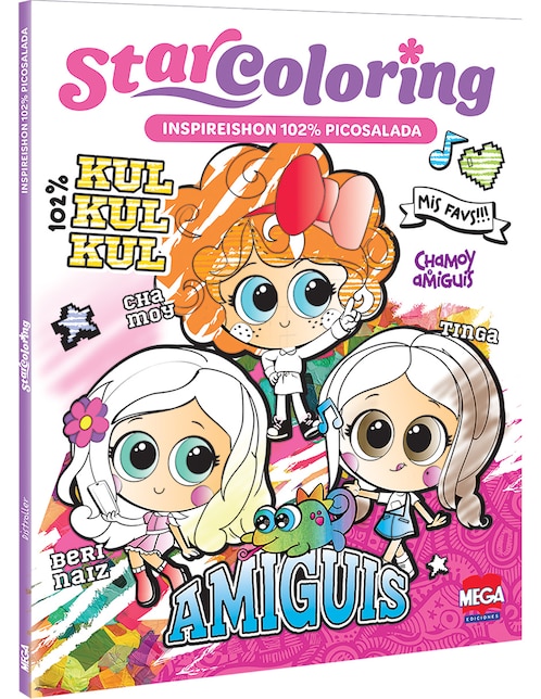 Imagen de producto Libro Star coloring Distroller de Larousse