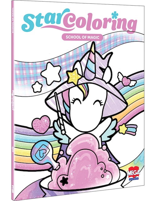 Imagen de producto Libro Star coloring School of Magic de Larousse
