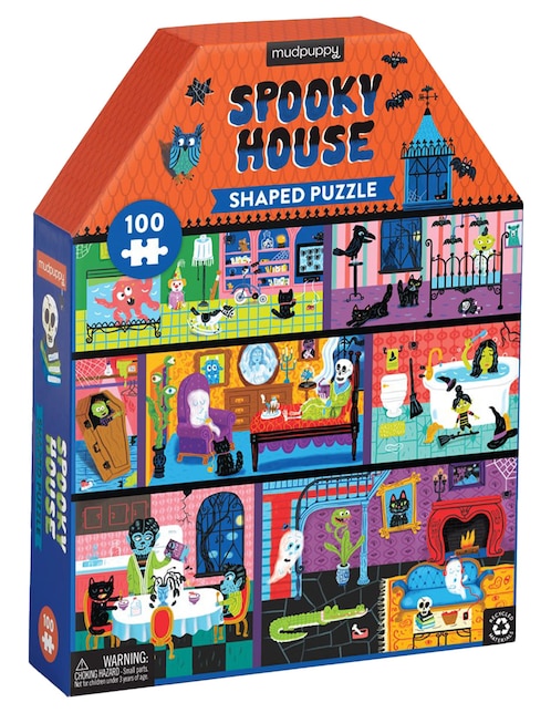 Rompecabezas Spooky House 100 piezas 1