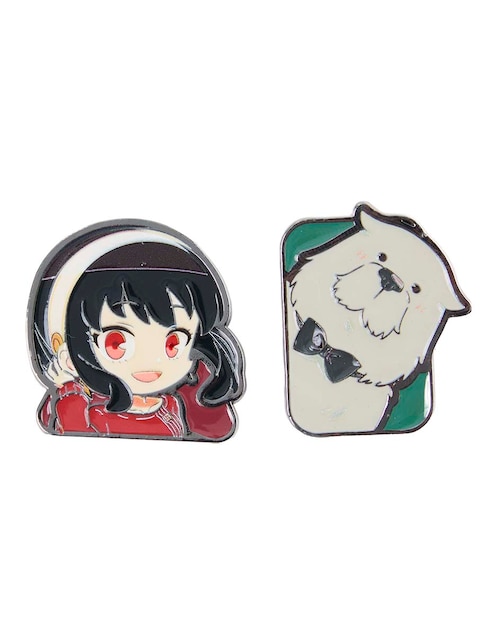 Set pin Geek Industry de metal Spy x Family