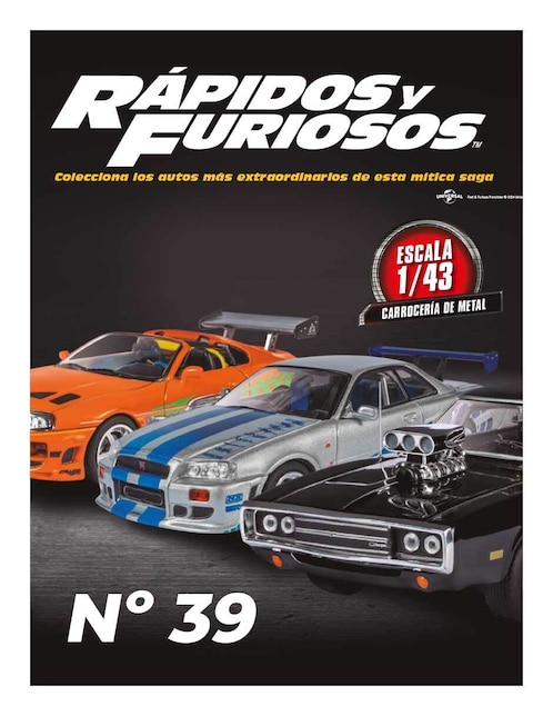 Imagen de producto Coleccionable Rápidos y Furiosos no. 39