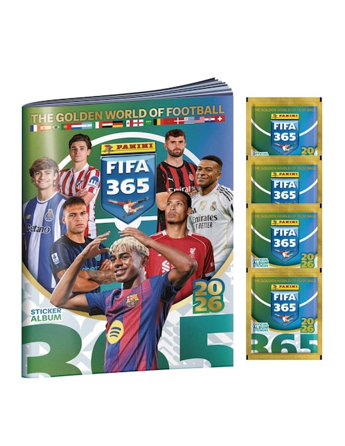 Álbum con estampas Panini Coleccionable de Fifa