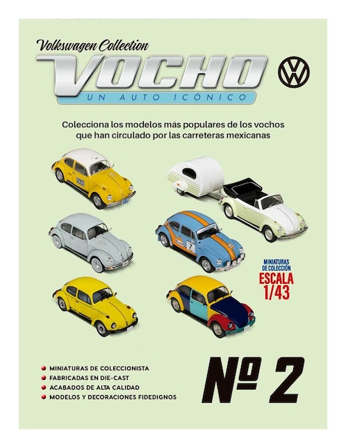 Imagen de producto Coleccionable Volkswagen Collection Vocho no. 2